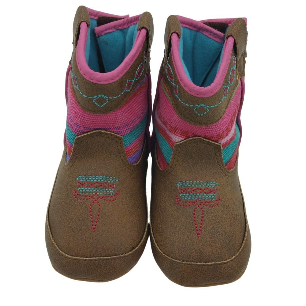 Used- Excellent- Baby Buckers Blazin Roxx Camilla Boots Size 4 Toddler/Infant